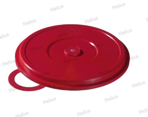 Пластиковая крышка с кольцевой ручкой, для тарелки для основного блюда, цвет красный