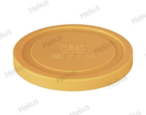 Силиконовая крышка для тарелки для супа/салата/десерта, цвет желтый